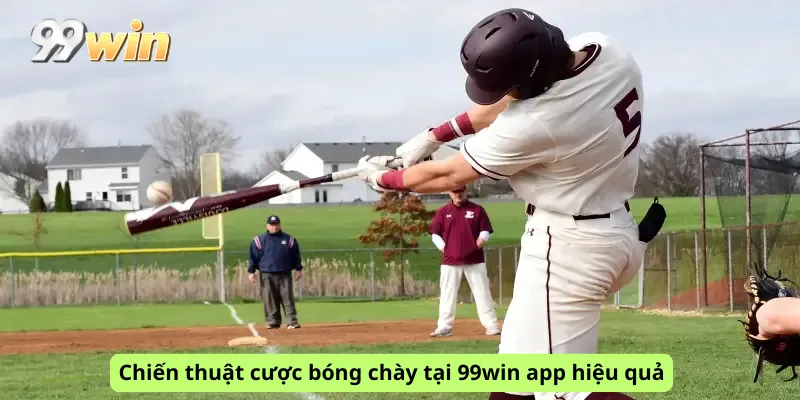 Chiến thuật cược bóng chày tại 99win app hiệu quả